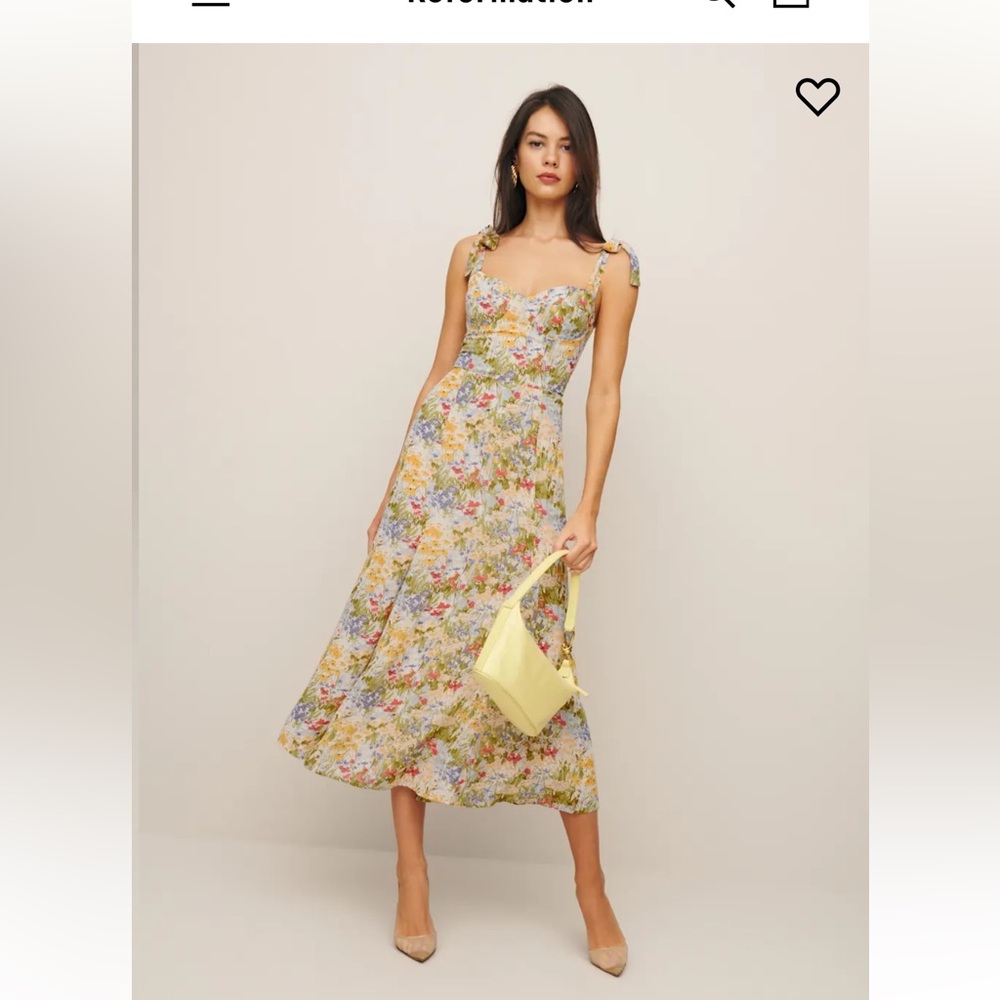 Reformation Nadira Dress in Countryside Sz0